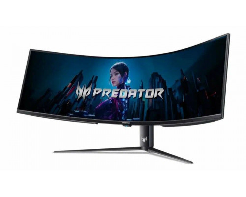 Монитор 57" Acer Predator Z57bmiiphuzx VA 7680x2160, 120 Гц, 1 мс, 32:9, 1000 кд/м2, 1xDP, 1xHDMI, 1xUSB Type-C, изогнутый, черный (UM.NZ7EE.001) Монитор 57" Acer Predator Z57bmiiphuzx VA 7680x2160, 120 Гц, 1 мс, 32:9, 1000 кд/м2, 1xDP, 1xHDMI, 1xUSB Type-C, изогнутый, черный (UM.NZ7EE.001)