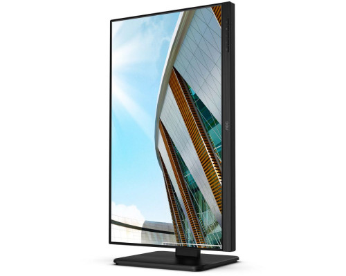 Монитор 23.8" AOC 24P2Q IPS 1920x1080, 75 Гц, 4 мс, 16:9, 250 кд/м2, 1xHDMI, 1xDP, 1x3.5 мм, черный Монитор 23.8" AOC 24P2Q IPS 1920x1080, 75 Гц, 4 мс, 16:9, 250 кд/м2, 1xHDMI, 1xDP, 1x3.5 мм, черный