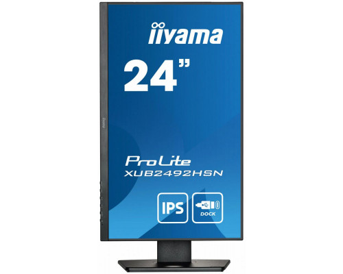 Монитор 23.8" Iiyama ProLite XUB2492HSN-B5 черный IPS LED 16:9 HDMI M/M матовая HAS Piv 250cd 178гр/178гр 1920x1080 75Hz DP FHD USB 5.6кг Монитор 23.8" Iiyama ProLite XUB2492HSN-B5 черный IPS LED 16:9 HDMI M/M матовая HAS Piv 250cd 178гр/178гр 1920x1080 75Hz DP FHD USB 5.6кг