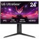 Монитор 23.8" LG UltraWide 24GS65F-B IPS 1920x1080, 180 Гц, 1 мс, 16:9, 300 кд/м2, 1хHDMI, 1хDP, выход на наушники, черный