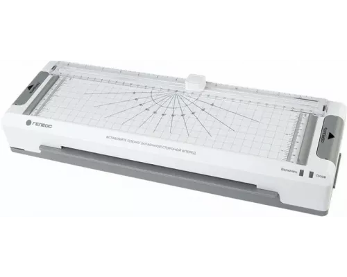 Ламинатор Heleos ЛМА4М белый/серый