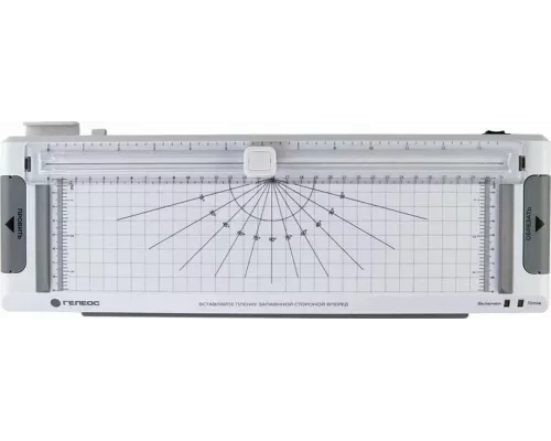 Ламинатор Heleos ЛМА4М белый/серый