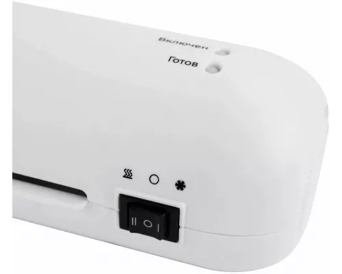 Ламинатор Heleos ЛМА4МБ белый/черный