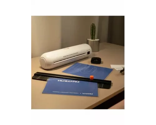 Ламинатор Heleos ЛМА4МБ белый/черный