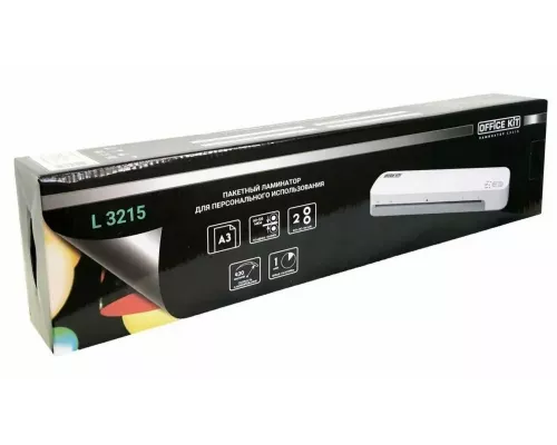 Ламинатор Office Kit L3215 белый A3