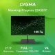Монитор 21.5" Digma Progress 22A501F VA 1920x1080, 100 Гц, 5 мс, 16:9, 250 кд/м2, 1xHDMI, 1xDP, черный