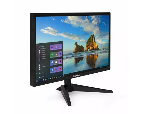 Монитор 21.5" ExeGate EB2200A VA 1920x1080, 75 Гц, 5 мс, 16:9, 200 кд/м², 1xHDMI, 1xVGA, черный (EX297376RUS)