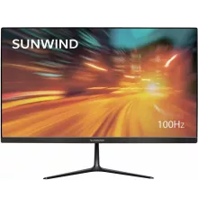 Монитор 21.5" SunWind SM-22FV222 VA 1920x1080 100Hz 5ms HDMI 250cd 178гр/178гр FreeSync VGA HDMI (SM22VB01)
