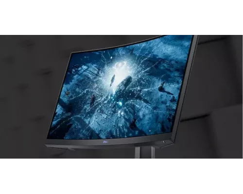 Монитор 23.6" Dell S2422HG VA 1920x1080, 165 Гц, 1 мс, 16:9, 350 кд/м2, 2xHDMI, 1xDP, изогнутый, черный