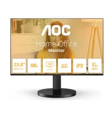 Монитор 23.8" AOC 24B3HA2 IPS 1920x1080, 100 Гц, 4 мс, 16:9, 250 кд/м2, 1xHDMI, 1xVGA, черный