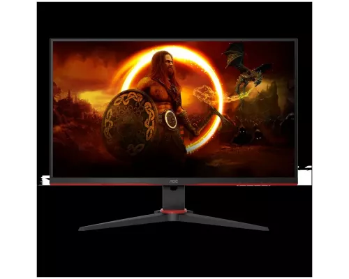 Монитор 23.8" AOC 24G2SPAE IPS 1920x1080, 165 Гц, 4 мс, 16:9, 300 кд/м2, 2xHDMI, 1хDP, 1xVGA, 1x3.5 мм, черный