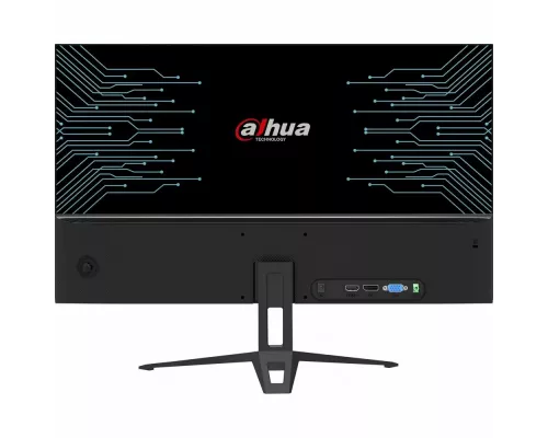 Монитор 23.8" Dahua DHI-LM24-B201E IPS 1920x1080, 100 Гц, 5 мс, 16:9, 300 кд/м2, 1xHDMI, 1xDP, VGA, выход на наушники, черный