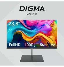 Монитор 23.8" Digma Progress 24A501F VA 1920x1080 100Hz 8ms 16:9 HDMI VGA M/M матовая 250cd 178гр/178гр  G-Sync FreeSync  3кг (DM24VB02)