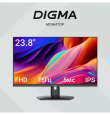 Монитор 23.8" Digma Progress 24P201F IPS 1920x1080 75Hz 5ms 250cd 178гр/178г HDMI VGA FHD 2.95кг черный