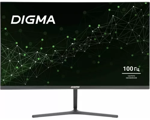 Монитор 23.8" Digma Progress 24P503F IPS 1920x1080, 100 Гц, 5 мс, 16:9, 250 кд/м2, 1xHDMI, 1xDP, 1xVGA, выход на наушники, темно-серый (DM24SB04)
