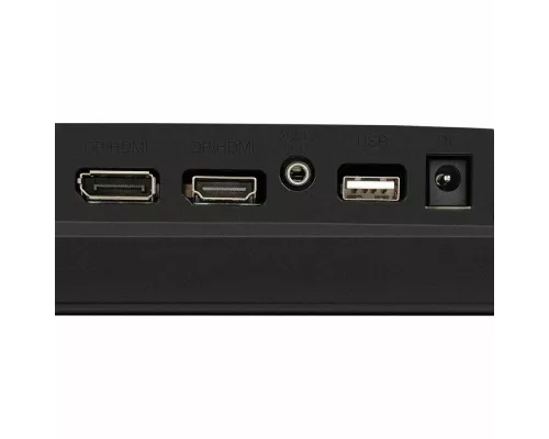 Монитор 23.8" ExeGate Combat EG2407C IPS 1920x1080, 165 Гц, 1 мс, 16:9, 300 кд/м2, HDMI, DP, выход на наушники, черный (EX295589RUS)