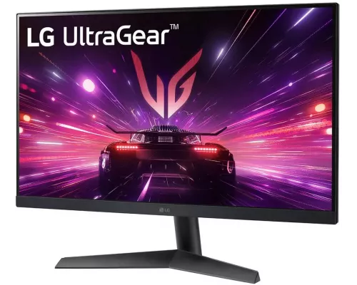 Монитор 23.8" LG UltraGear 24GS60F-B IPS 1920x1080, 180 Гц, 1 мс, 16:9, 300 кд/м2, 1хHDMI, 1хDP, выход на наушники, черный