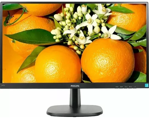 Монитор 23.8" Philips 243V7QDAB/00 IPS 1920x1080, 75 Гц, 4 мс, 16:9, 250 кд/м2, 1xHDMI, 1xDVI, 1xVGA, выход на наушники, черный