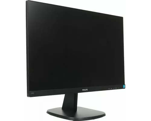 Монитор 23.8" Philips 243V7QDAB/00 IPS 1920x1080, 75 Гц, 4 мс, 16:9, 250 кд/м2, 1xHDMI, 1xDVI, 1xVGA, выход на наушники, черный