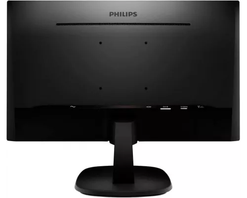 Монитор 23.8" Philips 243V7QDSB IPS 1920x1080, 75 Гц, 4 мс, 16:9, 250 кд/м2, 1xHDMI, 1xDVI, 1xVGA, черный