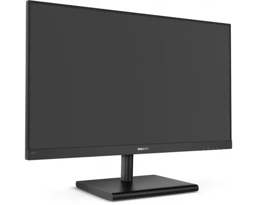 Монитор 23.8" Philips 245E1S IPS 2560x1440, 75 Гц, 4 мс, 16:9, 250 кд/м2, 1xHDMI, 1xDisplayPort, 1xVGA, выход на наушники, черный