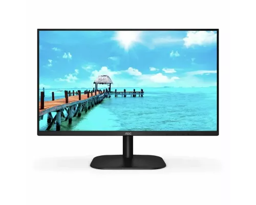 Монитор 27" AOC 27B2DM, VA 1920x1080, 75 Гц, 4 мс, 16:9, 250 кд/м², 1xHDMI, 1xDVI-D, 1xVGA, 1x3.5 мм, черный
