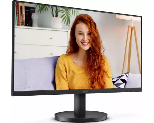 Монитор 27" AOC 27B3HMA2 VA 1920x1080, 100 Гц, 4 мс, 16:9, 250 кд/м2, 1xHDMI, 1x3.5 мм, черный