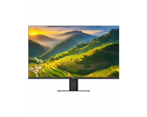 Монитор 27" CBR LCD MF-2706 безрамочный, IPS, FHD, 75Гц, 1*HDMI, 1*VGA, FreeSync, черный, кабели 1* HDMI+1*VGA1.5м в комплекте (LCD-MF2706-OPC)