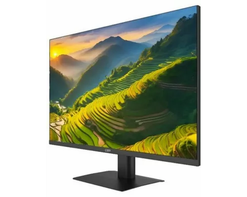 Монитор 27" CBR LCD MF-2706 безрамочный, IPS, FHD, 75Гц, 1*HDMI, 1*VGA, FreeSync, черный, кабели 1* HDMI+1*VGA1.5м в комплекте (LCD-MF2706-OPC)