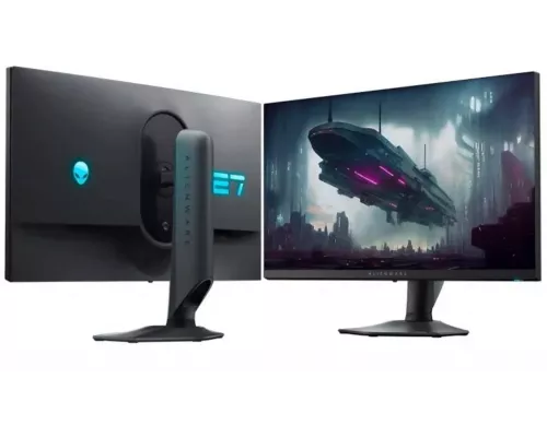 Монитор 27" Dell Alienware AW2724DM IPS 2560x1440, 180 Гц, 1 мс, 16:9, 400 кд/м², 2xDisplayPort 1.4, 1xHDMI 2.1, 3xUSB 3.2, VESA 100x100, черный