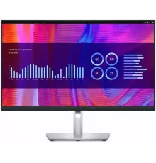 Монитор 27" Dell P2723DE IPS 2560x1440, 60 Гц, 5 мс, 16:9, 350 кд/м2, 1хHDMI, 2хDP, черный/серебристый