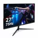 Монитор 27" ExeGate SmartView ES2707A IPS 1920x1080, 75 Гц, 5 мс, 16:9, 250 кд/м2, HDMI, DisplayPort, VGA, выход на наушники, черный (EX294430RUS)