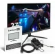 Монитор 27" ExeGate SmartView EZ2707A IPS 1920x1080, 75 Гц, 5 мс, 16:9, 250 кд/м2, 1хHDMI, 1хVGA, выход на наушники, черный