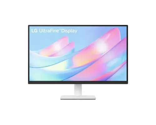Монитор 27" LG UltraFine 27US500-W IPS 3840x2160, 60 Гц, 5 мс, 16:9, 300 кд/м², 2xHDMI, 1xDisplayPort, 1x3.5 мм, белый