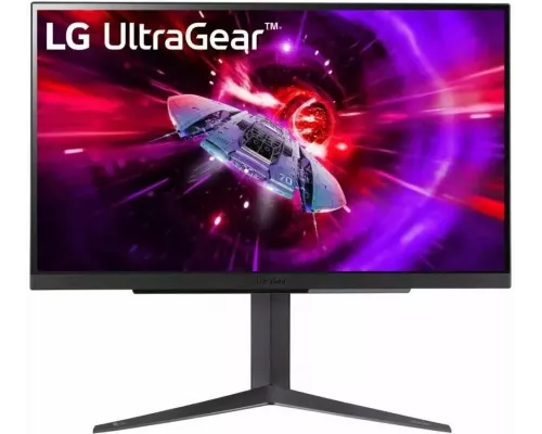 Монитор 27" LG UltraGear 27GR83Q-B IPS 2560x1440, 240 Гц, 1 мс, 16:9, 500 кд/м2, 2xHDMI, 1xDP, выход на наушники, черный