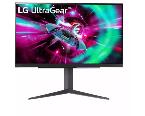Монитор 27" LG UltraGear 27GR93U-B IPS 3840x2160, 144 Гц, 1 мс, 16:9, 320 кд/м2, 2xHDMI, 1xDP, выход на наушники, черный