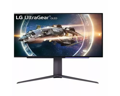 Монитор 27" LG UltraGear 27GR95QE-B OLED 2560x1440, 240 Гц, 0.03 мс, 16:9, 1000 кд/м2, 2хHDMI, 1хDP, черный