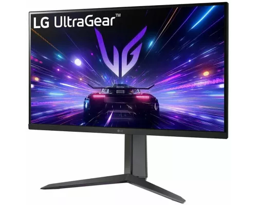 Монитор 27" LG UltraGear 27GS65F-B IPS 1920x1080, 180 Гц, 1 мс, 16:9, 400 кд/м2, 1хHDMI, 1хDP, выход на наушники, черный