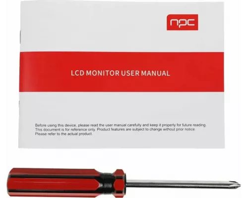 Монитор 27" NPC MF2704 IPS 1920x1080, 75 Гц, 5 мс, 16:9, 250 кд/м2, 1хHDMI, 1хVGA, черный