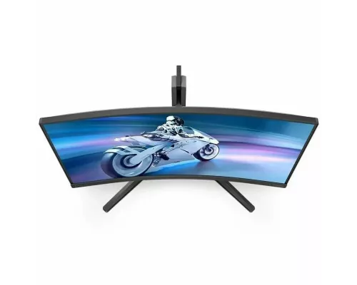 Монитор 27" Philips 27M2C5200W Evnia VA 1920x1080, 280 Гц, 1 мс, 16:9, 300 кд/м2, 2xHDMI, 1xDP, выход на наушники, изогнутый, черный