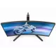 Монитор 27" Philips 27M2C5200W Evnia VA 1920x1080, 280 Гц, 1 мс, 16:9, 300 кд/м2, 2xHDMI, 1xDP, выход на наушники, изогнутый, черный