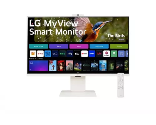 Монитор 31.5" LG 32SR85U-W IPS 3840x2160, 60 Гц, 5 мс, 16:9, 400 кд/м2, 2хHDMI, 1хUSB-C, 3хUSB, белый