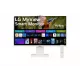Монитор 31.5" LG 32SR85U-W IPS 3840x2160, 60 Гц, 5 мс, 16:9, 400 кд/м2, 2хHDMI, 1хUSB-C, 3хUSB, белый