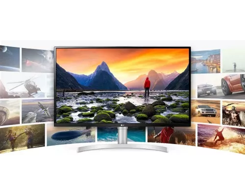 Монитор 31.5" LG 32UN650-W IPS 3840x2160, 60 Гц, 5 мс, 16:9, 350 кд/м2, 2хHDMI, 1хDP, выход на наушники, белый