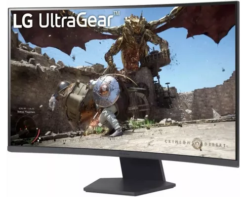 Монитор 31.5" LG UltraGear 32GS60QC-B VA 2560x1440, 180 Гц, 1 мс, 16:9, 300 кд/м², 2xHDMI, 1xDisplayPort, черный
