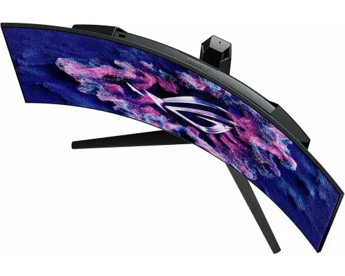 Монитор 34" ASUS ROG Swift PG34WCDM OLED 3440x1440, 240 Гц, 0.03 мс, 21:9, 450 кд/м², 2xHDMI, 1xDP, 3xUSB, 1xUSB-C, SPDIF, 1x3.5 мм, 2x2 Вт, изогнутый