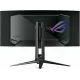 Монитор 34" ASUS ROG Swift PG34WCDM OLED 3440x1440, 240 Гц, 0.03 мс, 21:9, 450 кд/м², 2xHDMI, 1xDP, 3xUSB, 1xUSB-C, SPDIF, 1x3.5 мм, 2x2 Вт, изогнутый