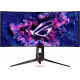 Монитор 34" ASUS ROG Swift PG34WCDM OLED 3440x1440, 240 Гц, 0.03 мс, 21:9, 450 кд/м², 2xHDMI, 1xDP, 3xUSB, 1xUSB-C, SPDIF, 1x3.5 мм, 2x2 Вт, изогнутый