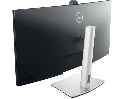 Монитор 34" Dell P3424WEB IPS 3440x1440, 60 Гц, 5 мс, 21:9, 300 кд/м2, 1хHDMI, 1хDP, 2хUSB-C, RJ-45, выход на наушники, черный/серебристый