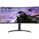 Монитор 34" LG 34WP65C-B VA 3440x1440, 160 Гц, 5 мс, 21:9, 300 кд/м2, 2хHDMI, 1хDP, выход на наушники, изогнутый, черный